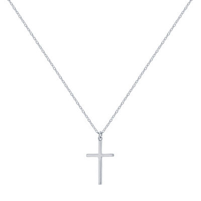 Cross chain sales sterling silver