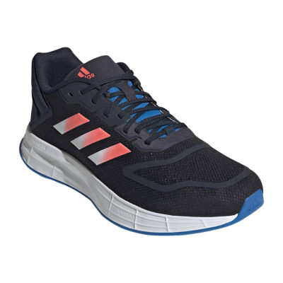 adidas Duramo 10 Running Shoes, Color: Grey Blue Orange JCPenney