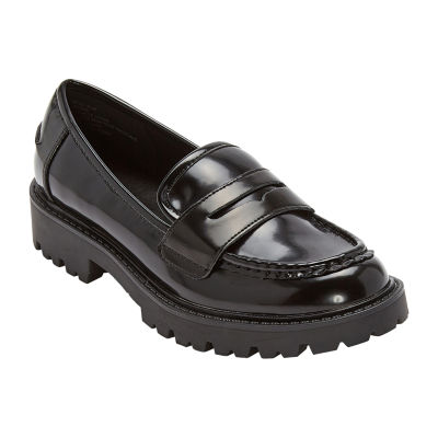 Womens chunky oxford on sale shoes