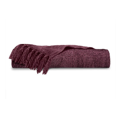 Liz Claiborne Luxe Chenille Throw - JCPenney