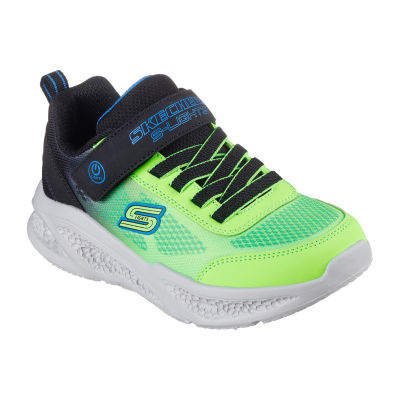 Skechers Meteor Lights Krendox Little Boys Sneakers Color Black Blue Lime JCPenney