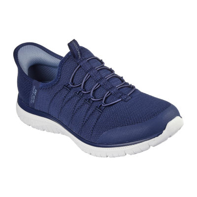 Blue skechers for women on sale