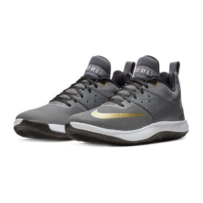 Derribar Manto recursos humanos Nike Fly By Low Ii Mens Basketball Shoes, Color: Dk Grey Met Gold W -  JCPenney