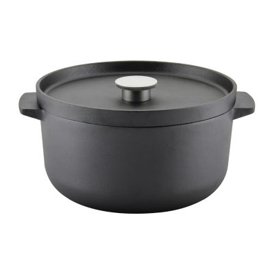 KitchenAid Cast Iron 6-qt. Dutch Oven, Color: Black - JCPenney