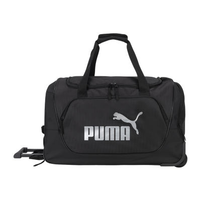 Puma small rolling store duffel bag