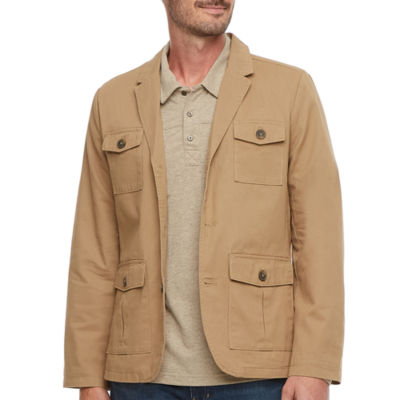 mutual weave Mens Utility Blazer - JCPenney