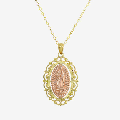 Lady of deals guadalupe gold necklace