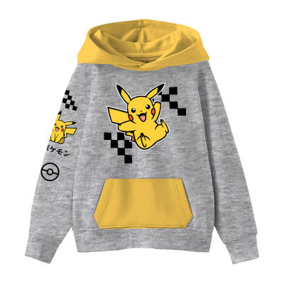 Yellow best sale pikachu hoodie