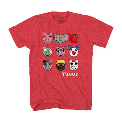 Children's T-shirt cotton Roblox piggy