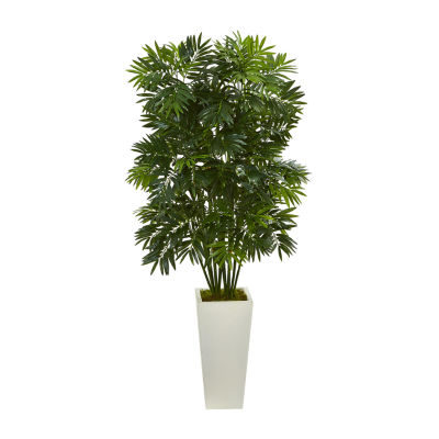 4.5 Bamboo Artificial Tree in Coiled Rope Planter