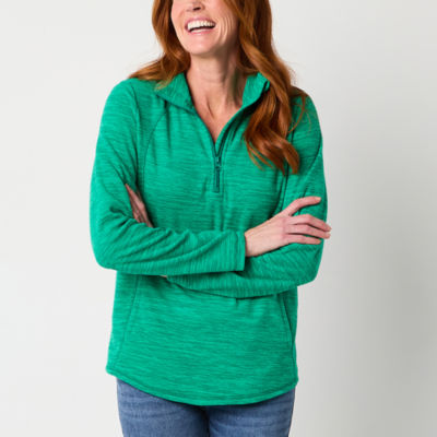 St john's bay women's fleece pullover hotsell
