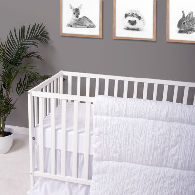 White cot cheap bumper set