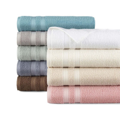 Home Expressions Solid Bath Towels JCPenney Color Aqua Wave