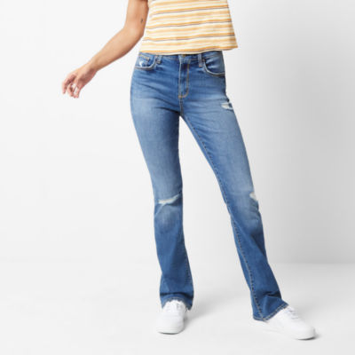 kølig Cruelty Pearly Arizona Womens High Rise Regular Fit Bootcut Jean, Color: Med Twilight -  JCPenney