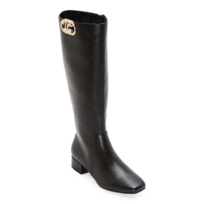 Jcpenney tall black boots hotsell