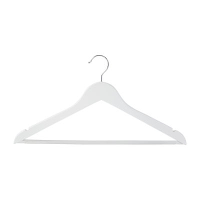 High-grade Coat Hanger (100 Pack) Flocked Clothes Hangers W/ Non