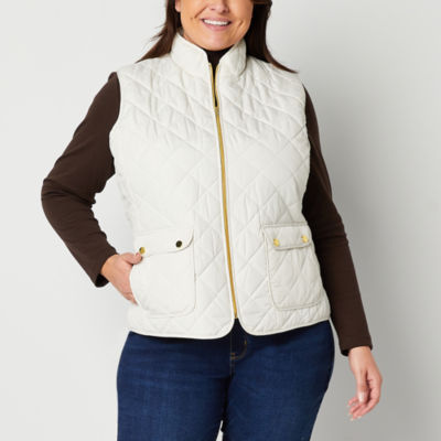 St john's bay quilted on sale vest