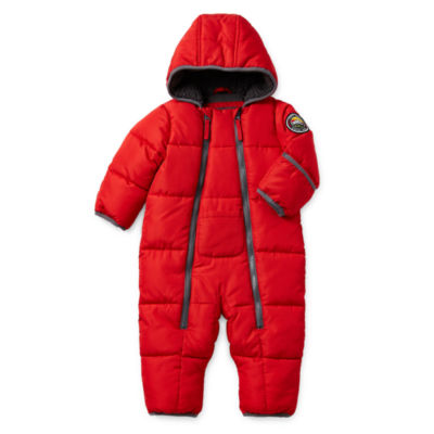 Baby Girls Zip-Front Color Block Jacket and Overall Snow Pant, 2 PC  Snowsuit