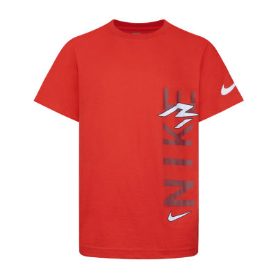 Nike 3BRAND by Russell Wilson Big Boys Crew Neck Short Sleeve Graphic T Shirt