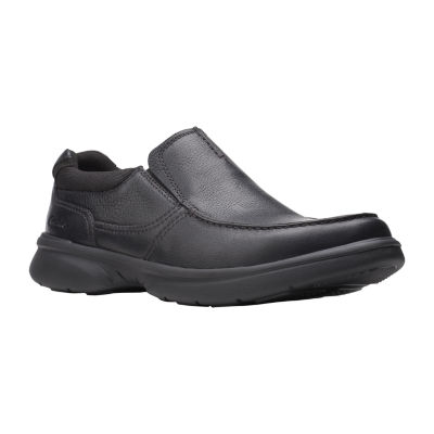 Mens slip on sneakers on sale black