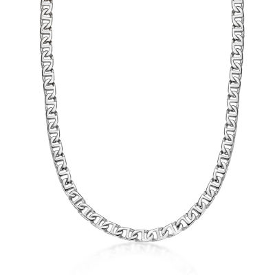 Steeltime Stainless Steel 24 Inch Solid Byzantine Chain Necklace - JCPenney