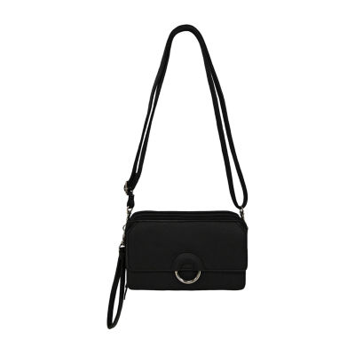 Bueno of California Wallet on A String Crossbody Bag | Black | One Size | Handbags Crossbody Bags | Adjustable Straps | Fall Fashion
