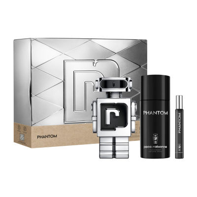 Paco Rabanne Phantom Eau De Toilette 3 Pc Gift Set 165 Value