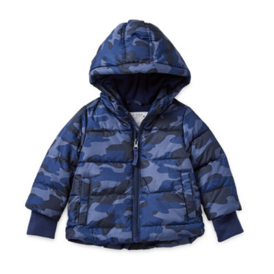 Okie Dokie Baby Boys Hooded Midweight Puffer Jacket JCPenney