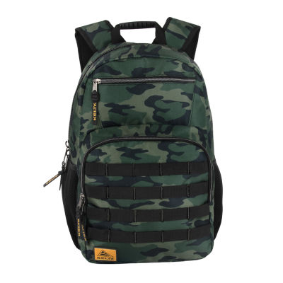 AD Sutton Kelty Camo Backpack with Daisy Chain Straps, Color