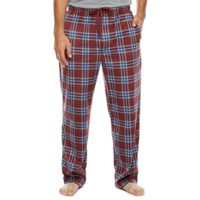 St. John's Bay Microfleece Mens Pajama Pants | Red | Regular XX-Large | Pajamas Pajama Pants | Holiday Gifts