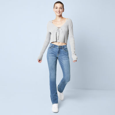 Våbenstilstand Indføre Med andre ord Arizona Womens Mid Rise Bootcut Jean, Color: Med Mischievous - JCPenney