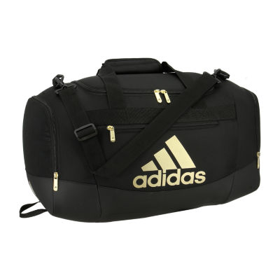 Adidas Defender IV Small Duffel Bag - Black/Gold