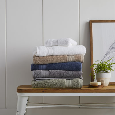 Linden Street Performance Antimicrobial Treated Solid Bath Towel - JCPenney