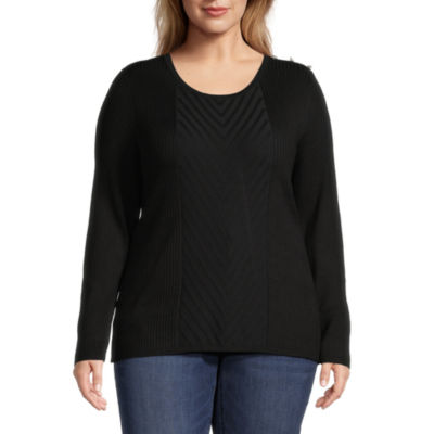 jcpenney womens plus size sweaters
