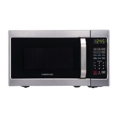 Farberware Classic FMO07AHTBKJ 0.7 Cu. ft. 700-Watt Microwave Oven, Brushed Stainless