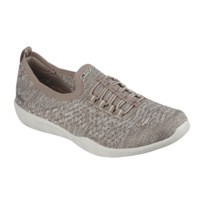 Get JCPenney Seen Color: - Newbury Shoe, St Taupe Slip-On Skechers Womens