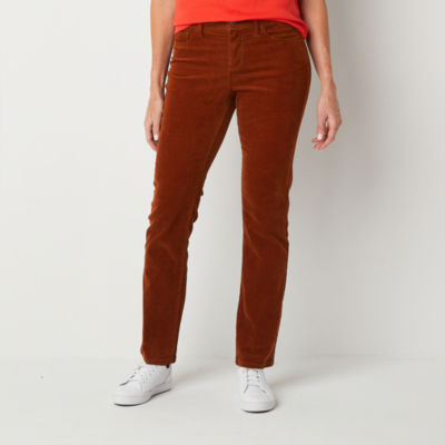 St john's bay hot sale corduroy pants womens