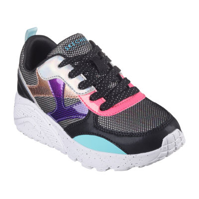 Skechers Uno Lite Big Girls Sneakers Color Black Multi JCPenney