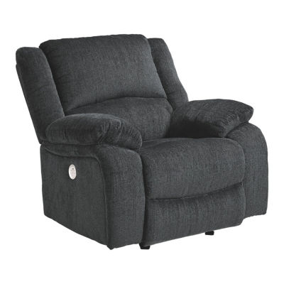 Signature Design by Ashley Movie Man Fabric Recliner with Wall Recline