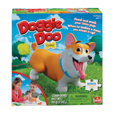 Goliath Doggie Doo Corgi Game (2-4 Players/Ages 4+) Feed & Walk - NIB!