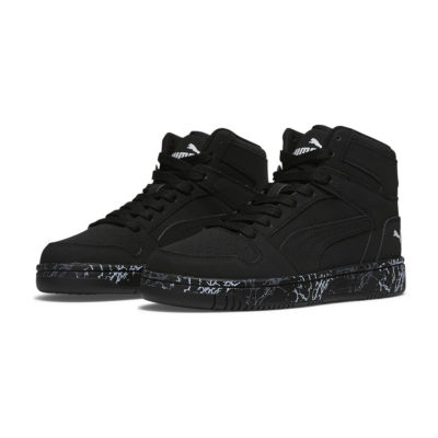 PUMA Rebound Layup Big Boys Basketball Shoes, Color: Black - JCPenney