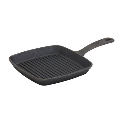 10''x10'' Square Grill Pan  Cast Iron – Meat N' Bone