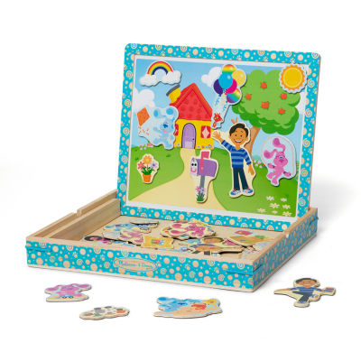 Melissa & Doug Blues Clues & You Wooden Magnetic Picture Game