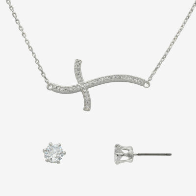 Sparkle4c_Jewelry様 Sparkle Allure Womens Cubic Zirconia Pure Silver Over Brass