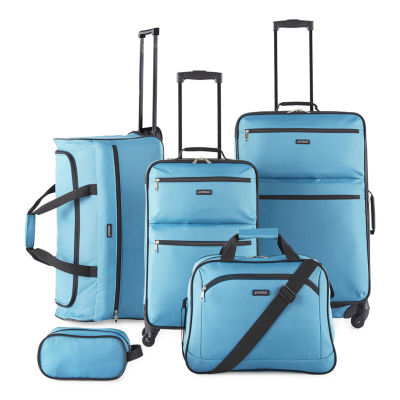 U.S. Traveler's Choice Rio 2-Piece Luggage Set - Royal Blue