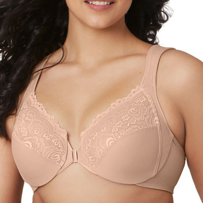Glamorise Elegance Wonderwire® Front-Close Underwire Unlined Full Coverage  Bra 1245 - JCPenney