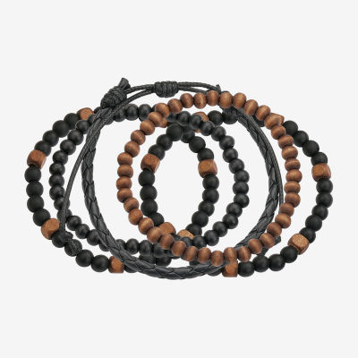 Wooden sale military bracelets