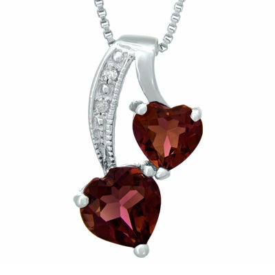 Jcpenney sale garnet necklace