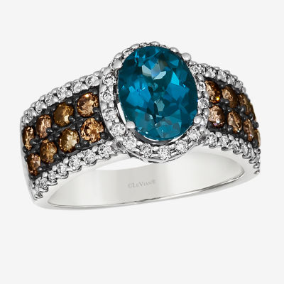 Deep sea blue deals topaz