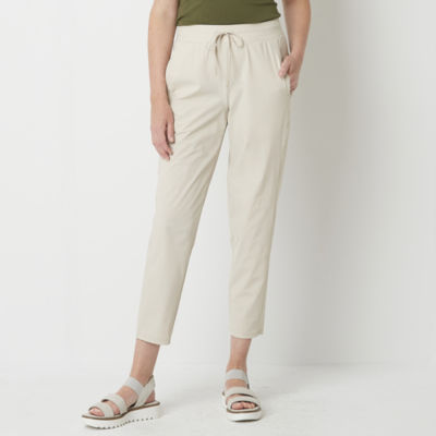 Women's Mid Rise Stretch Cotton Pants